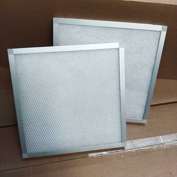華豫供應(yīng)板框式空氣濾芯 鋁合金邊框 氣體除雜質(zhì)