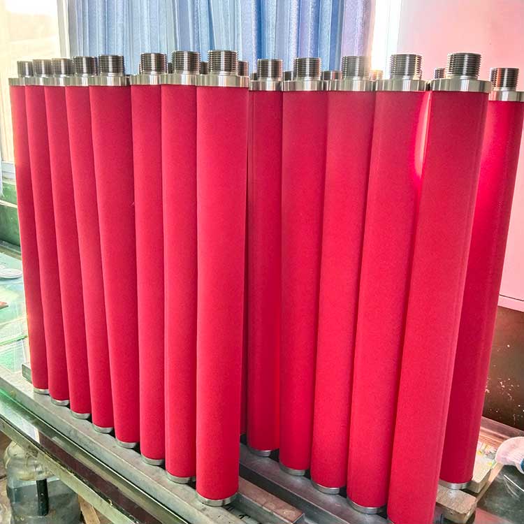 華豫生產(chǎn)供應Φ90×759氣體管道除雜精密過濾器濾芯