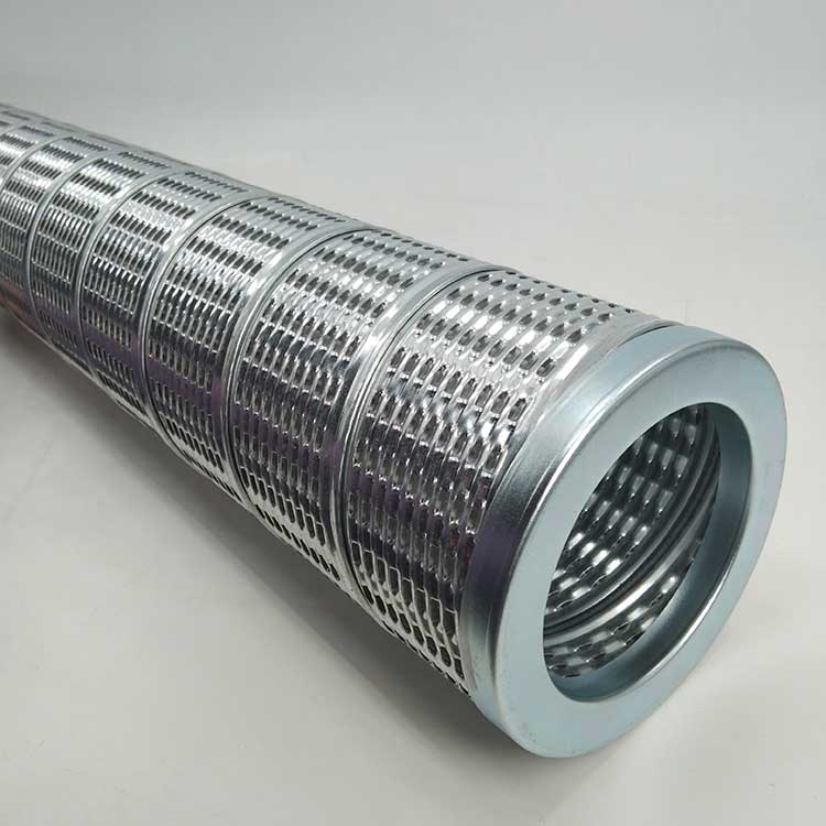 華豫供應114*80*914魚鱗式不銹鋼骨架5μm精度天然氣分離濾芯